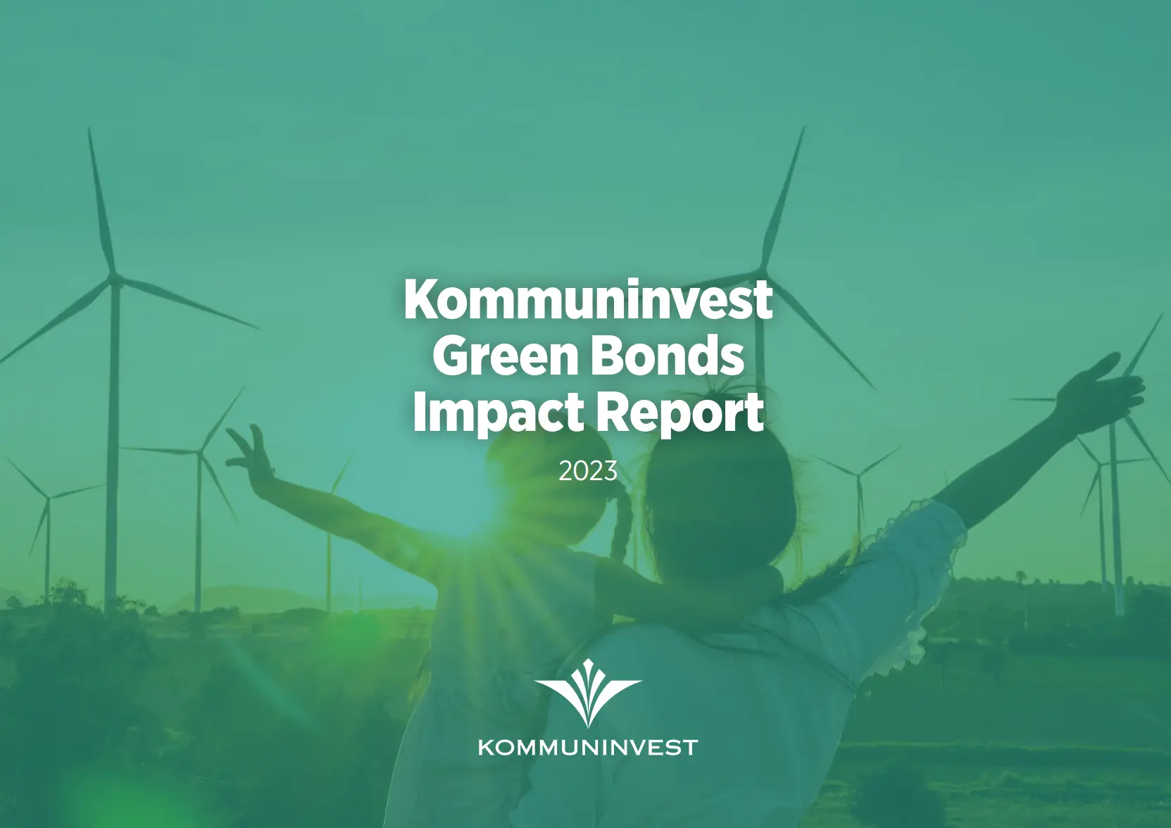 Omslag till Green Bonds Impact Report 2023